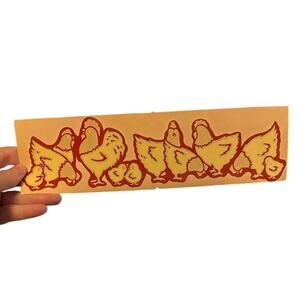 Vintage Trans-Easy Transfers Chickens and Chicks